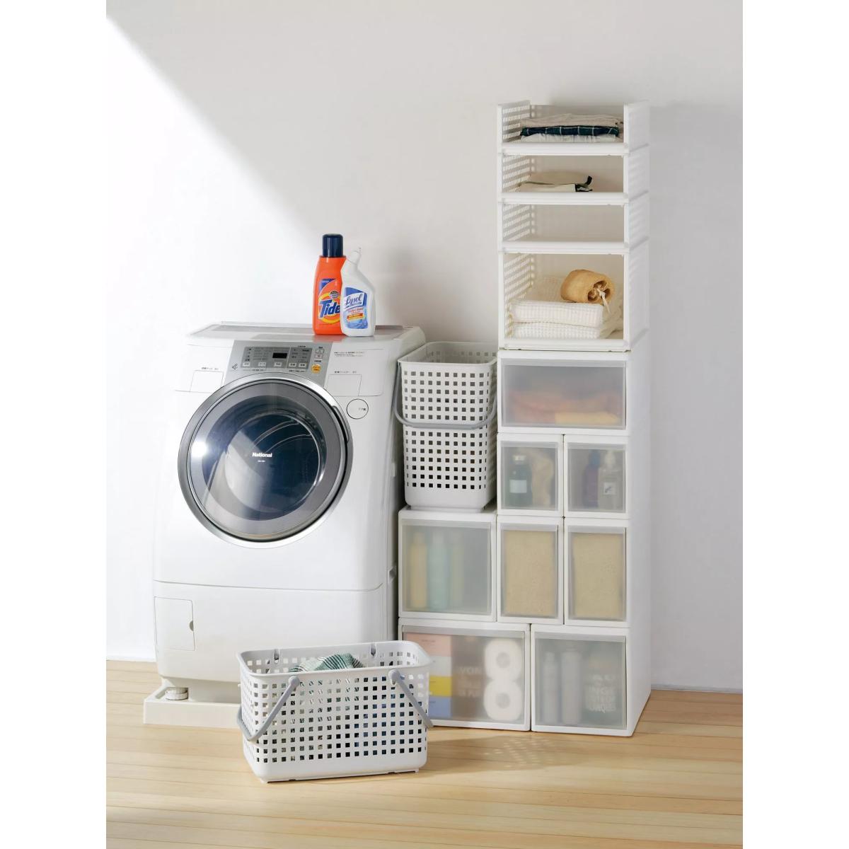 Like-it Modular Storage Basket, Medium, H13.4cm, White – image 8