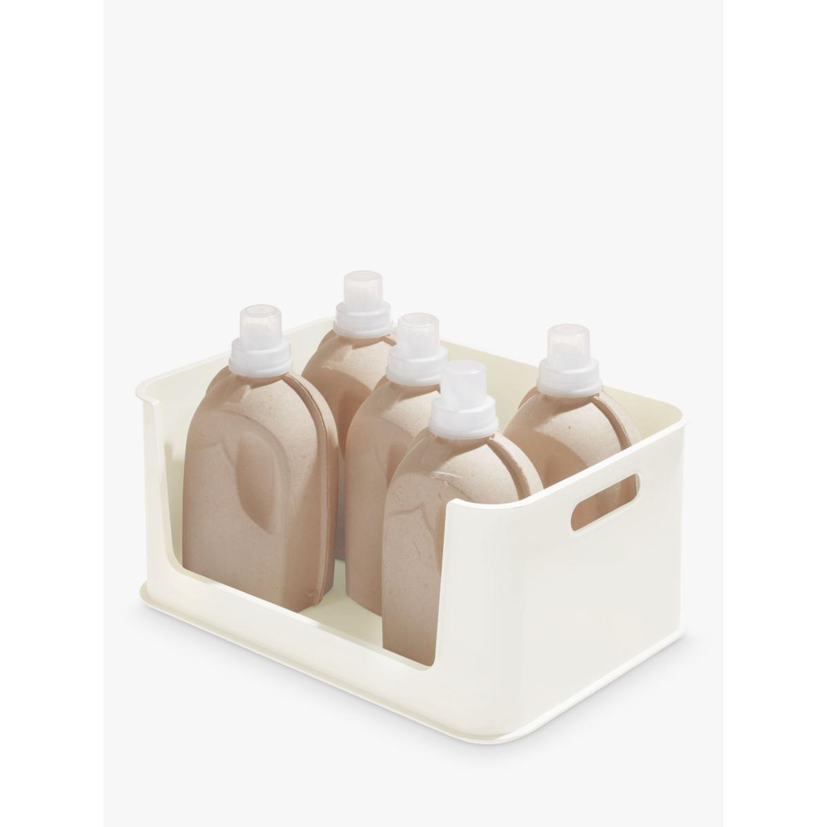 iDesign Eco Collection Recycled Plastic Stacking Open Front Box, Large – image 3