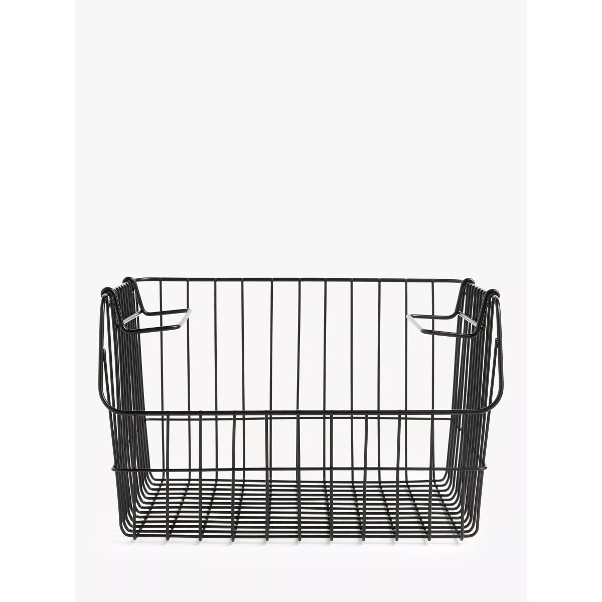John Lewis ANYDAY Stackable Wire Storage Basket – image 2