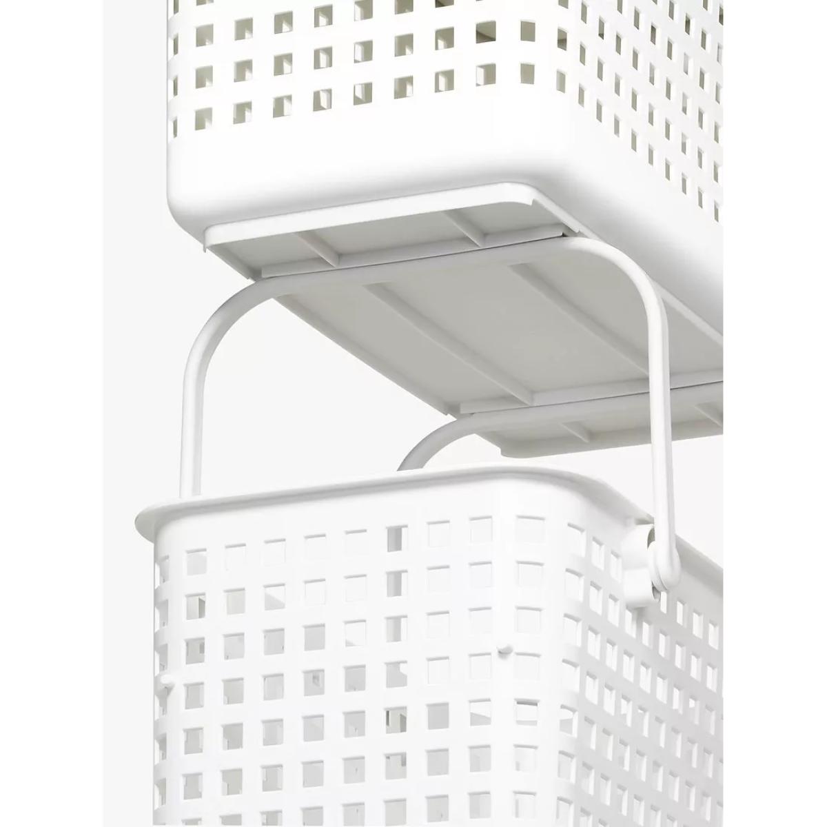 Like-it Modular Biomass Stacking Basket, White, Medium – image 8