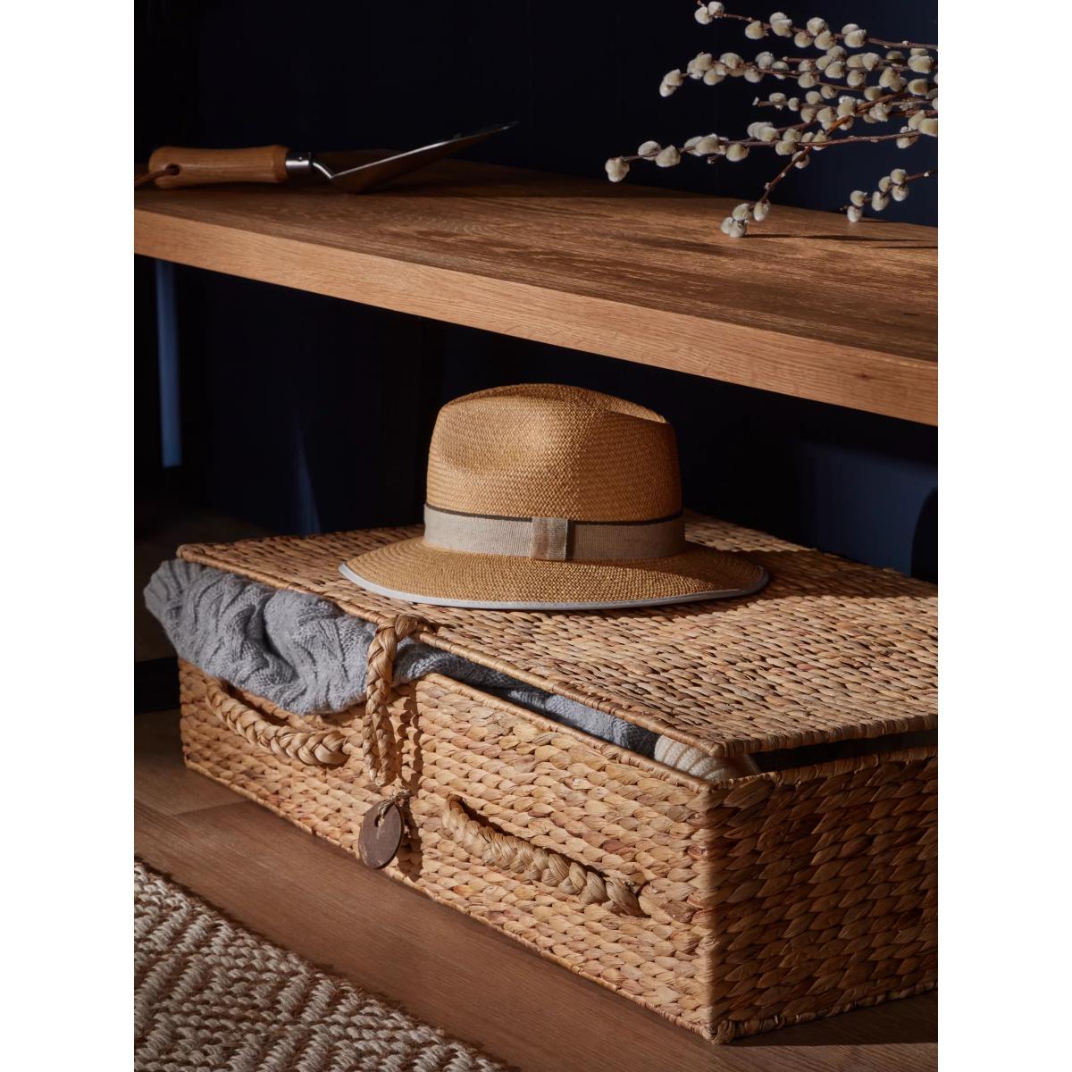 John Lewis & Partners Water Hyacinth Underbed Storage Basket – image 2