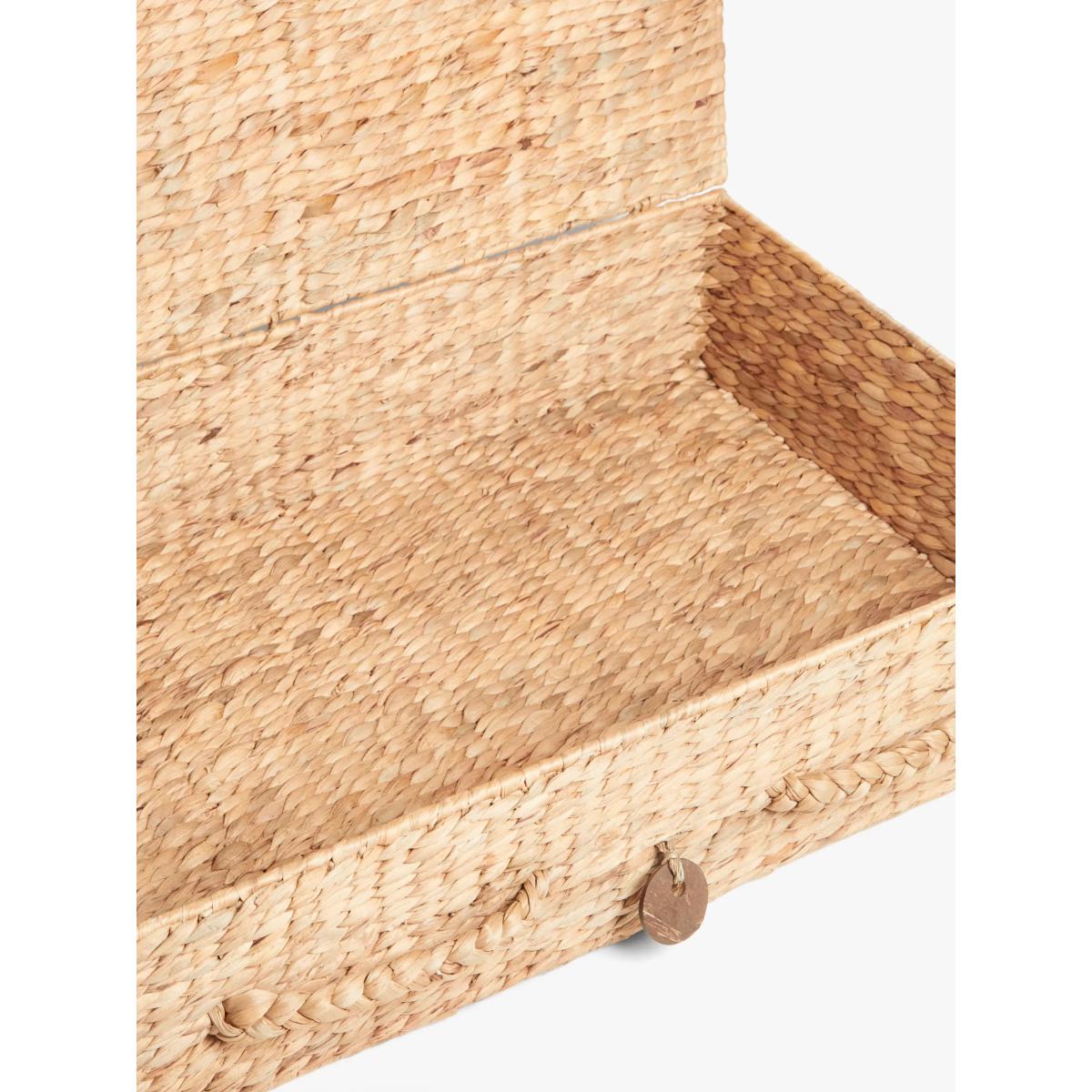 John Lewis & Partners Water Hyacinth Underbed Storage Basket – image 6