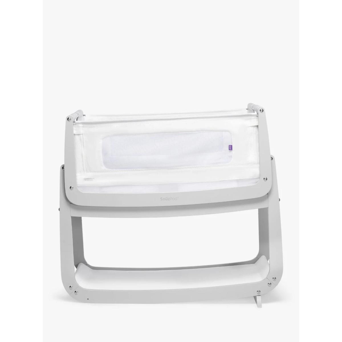 Snüz SnüzPod 4 Bedside Crib, Haze Grey – image 5