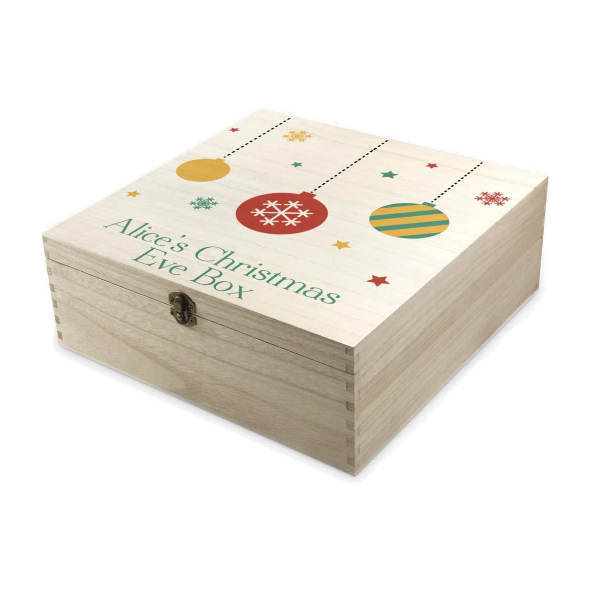 Treat Republic Personalised Baubles Christmas Eve Box – image 1