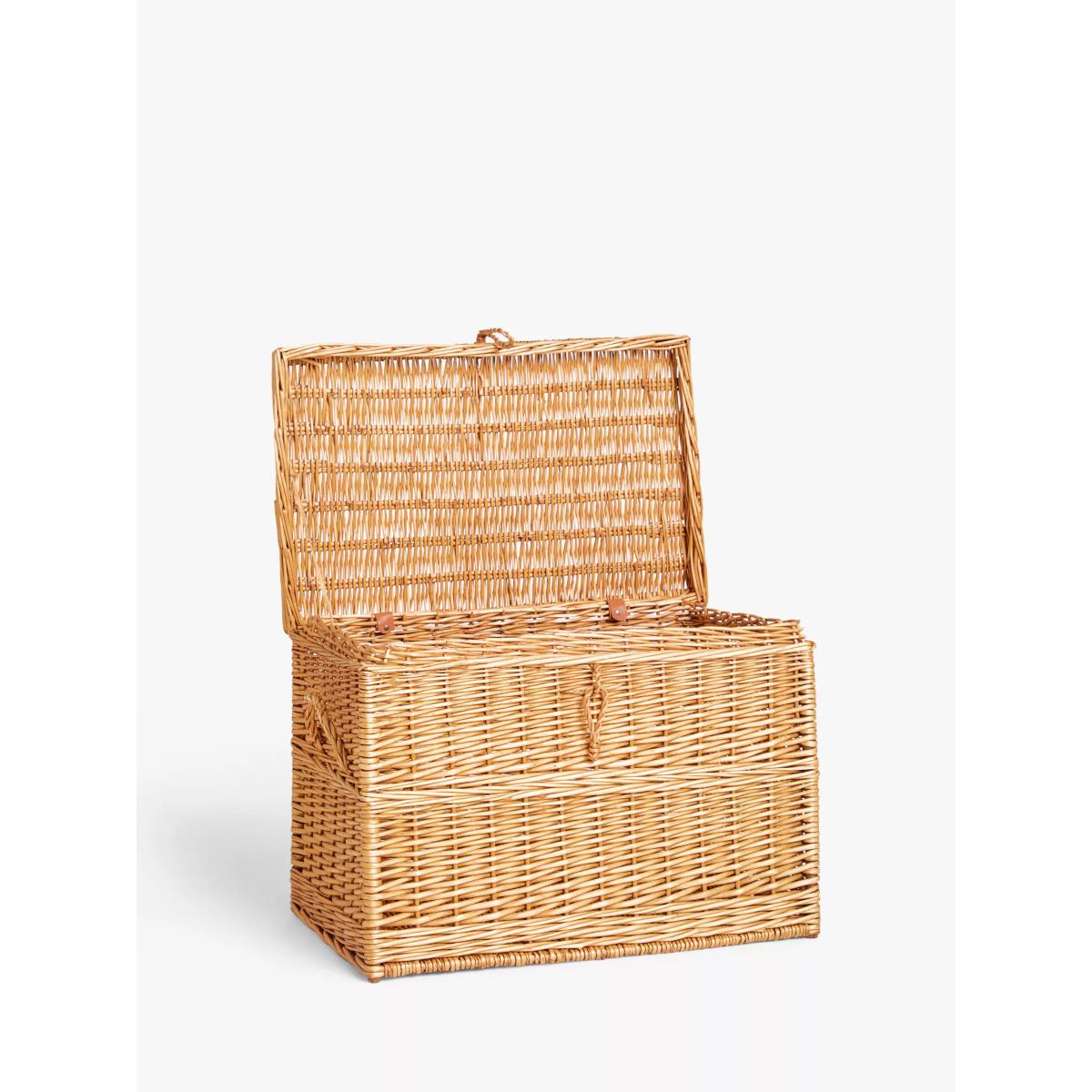 John Lewis & Partners Premium Willow Wicker Trunk, Natural – image 2