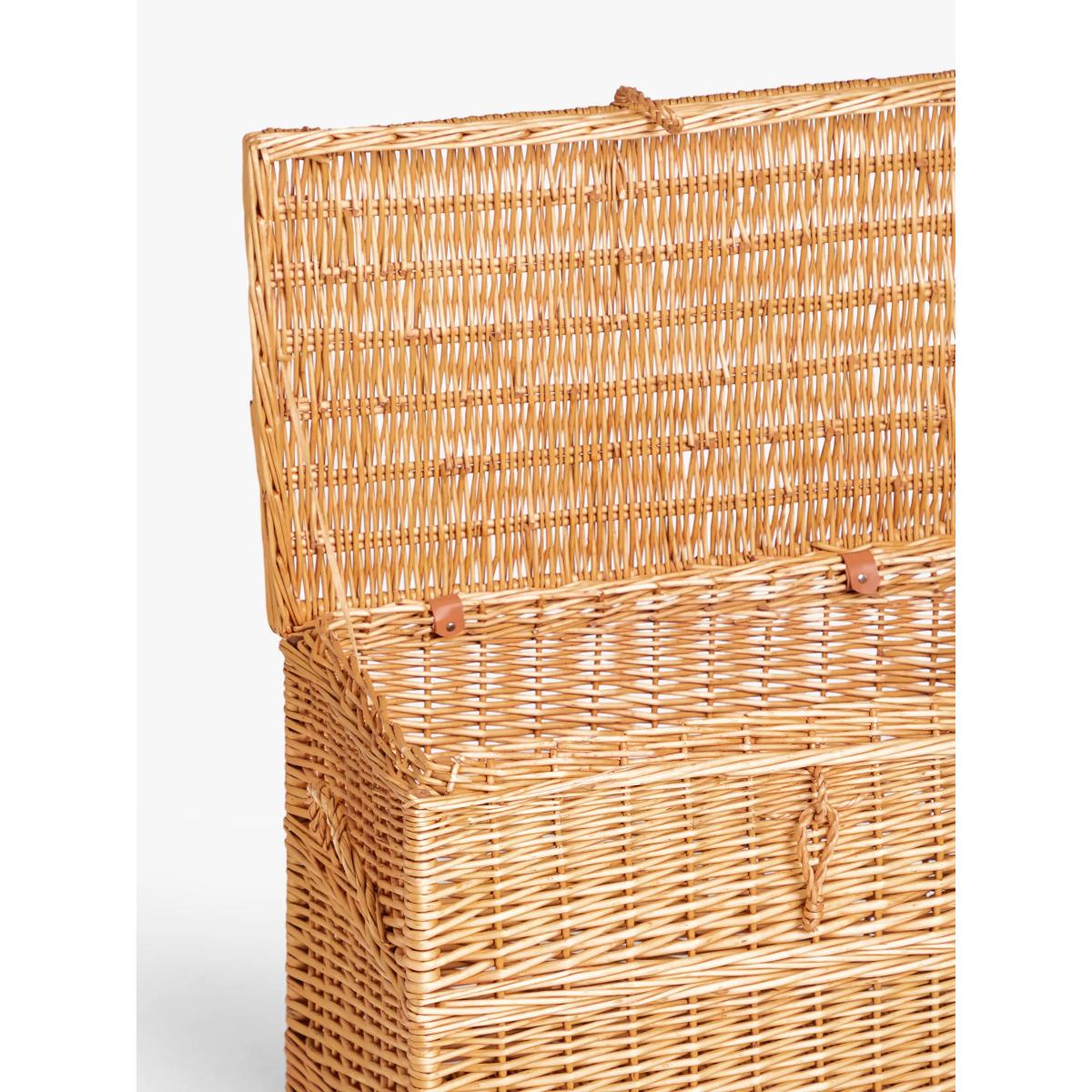 John Lewis & Partners Premium Willow Wicker Trunk, Natural – image 3