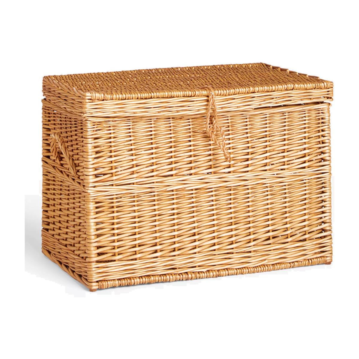 John Lewis & Partners Premium Willow Wicker Trunk, Natural – image 1