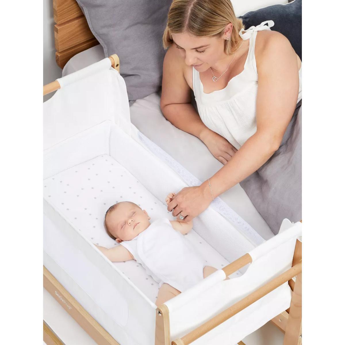 Snüz SnüzPod 4 Bedside Crib, Natural – image 2