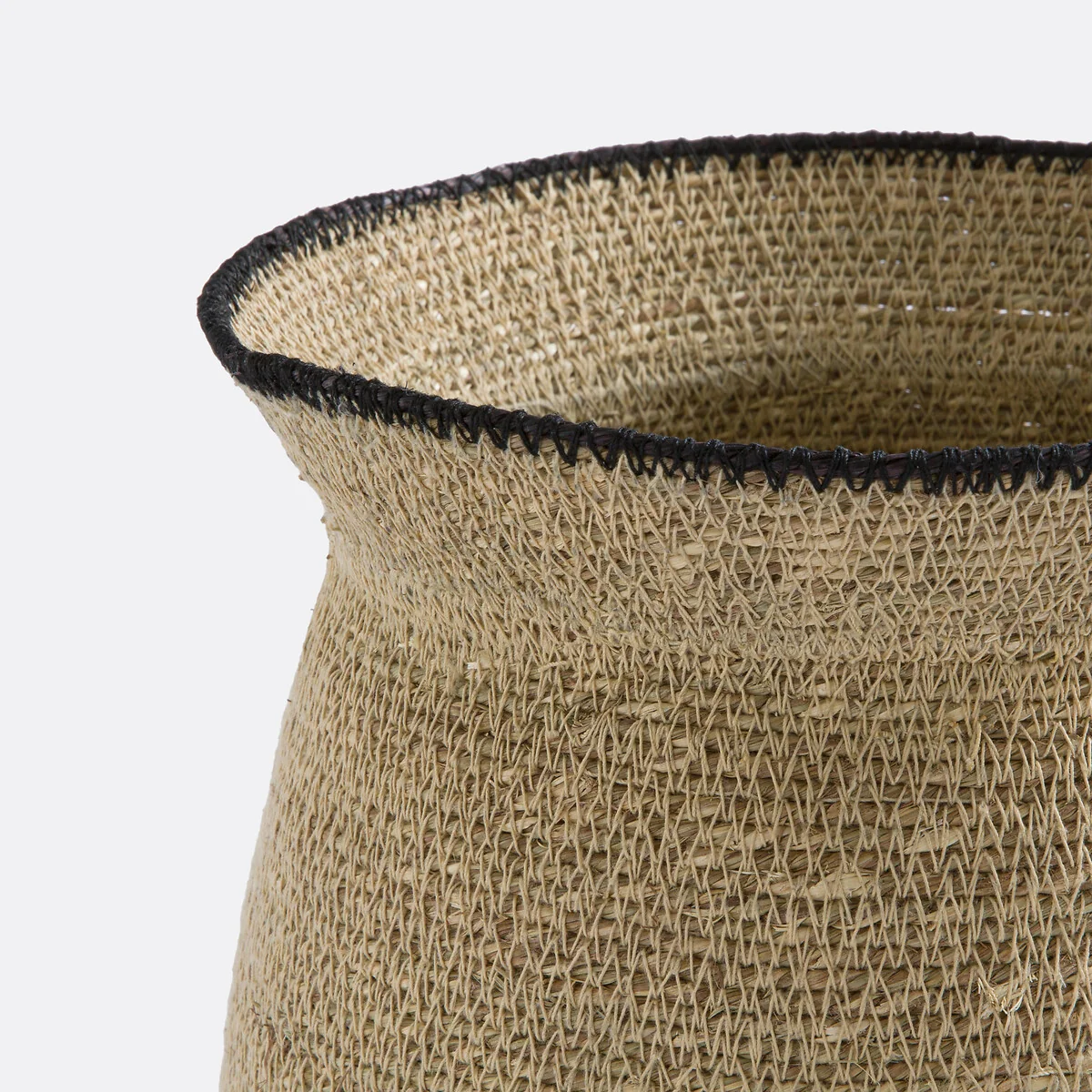 Saski Woven Straw Basket H31cm – image 3