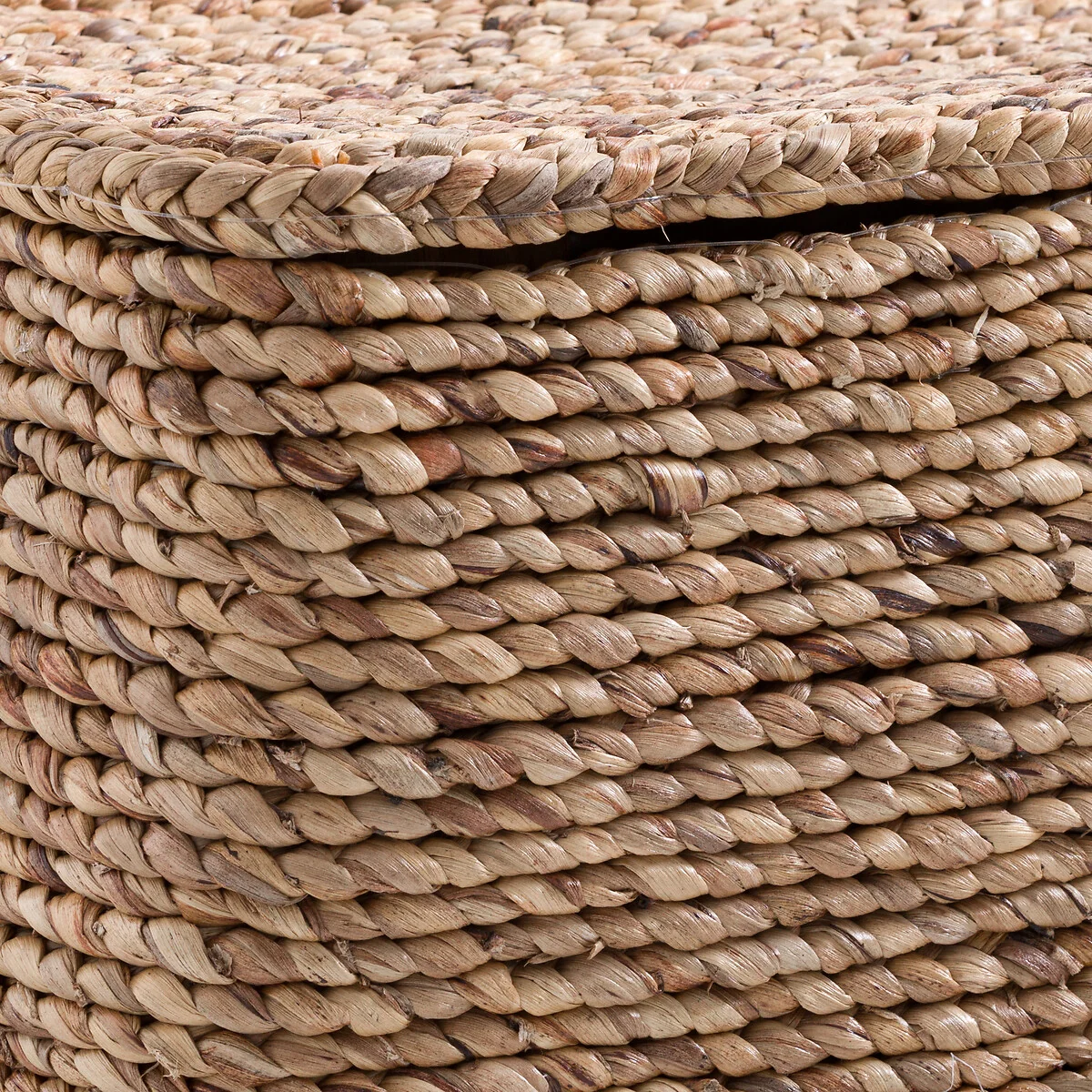 Lian Woven Sea Hyacinth Rectangular Basket – image 6