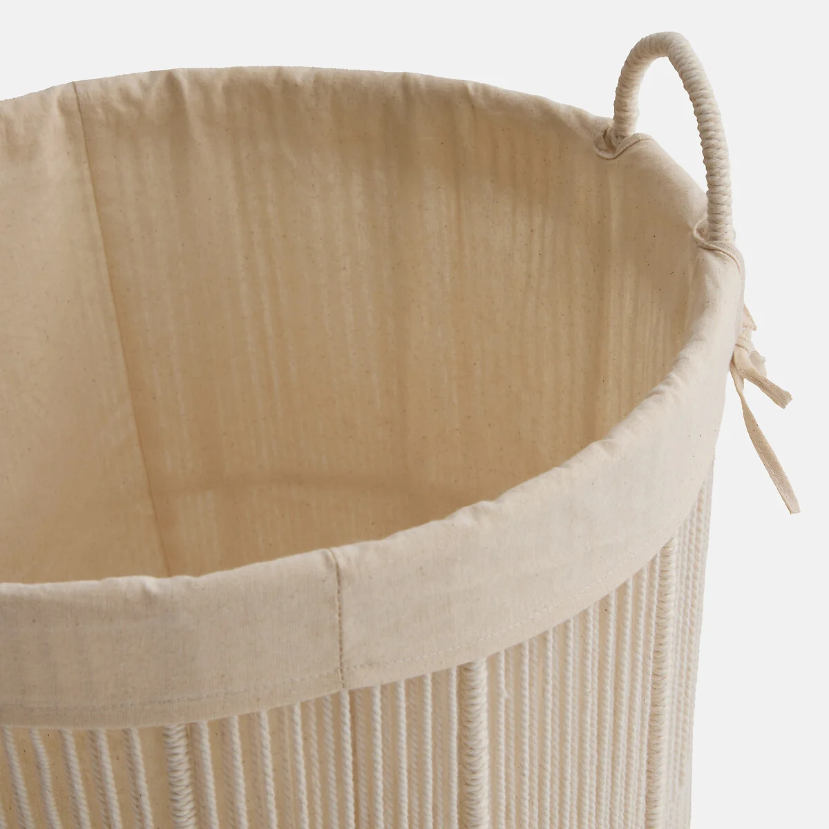 Ellia Cotton Laundry Basket – image 2