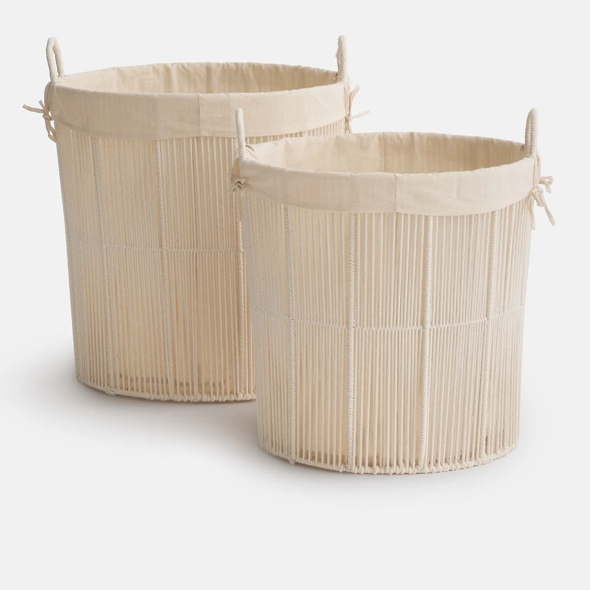 Ellia Cotton Laundry Basket – image 3