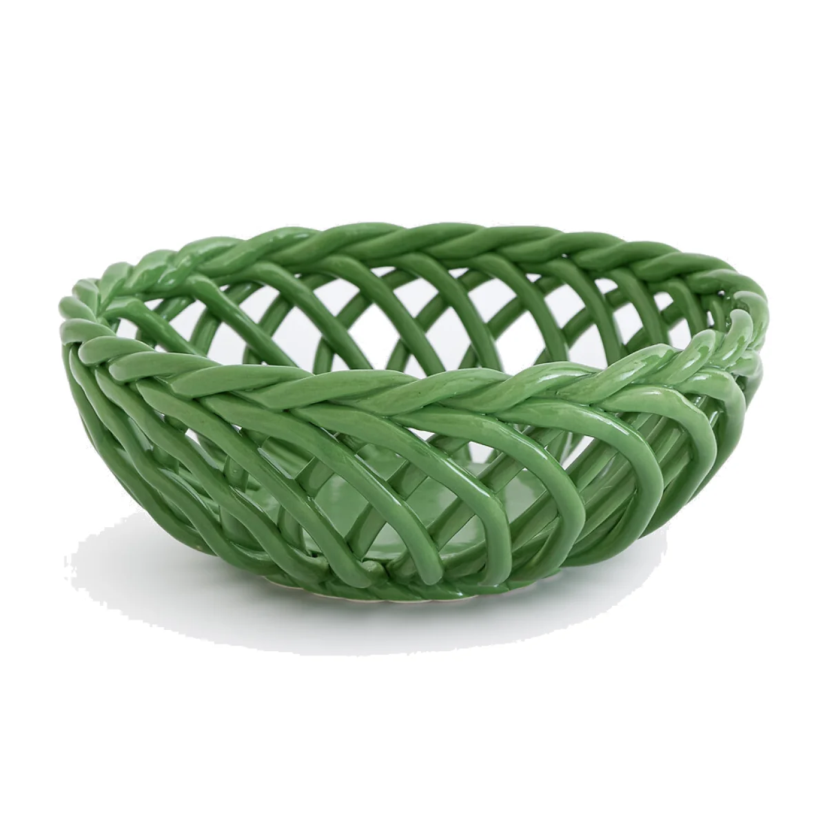 Olios Ceramic Openwork Basket – image 1