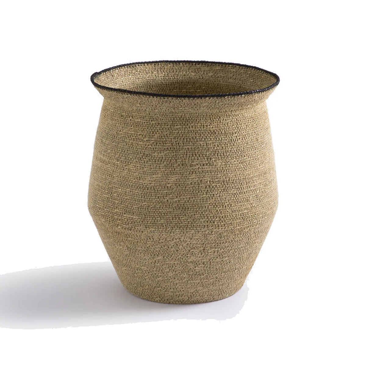 Saski Woven Straw Basket H35cm – image 1
