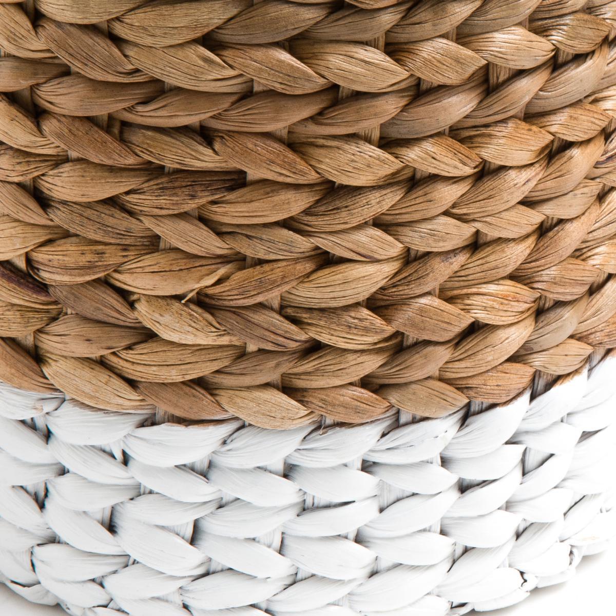 Set of 2 Bustta Baskets in Water Hyacinth – image 2