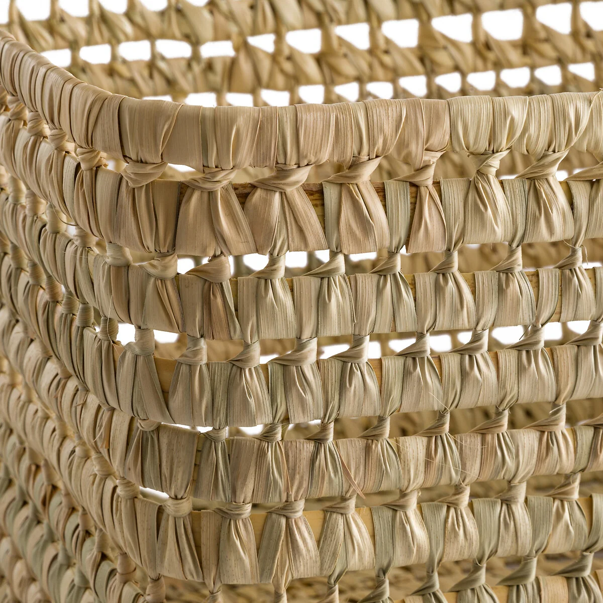 Ghada Palm Leaf Basket – image 2