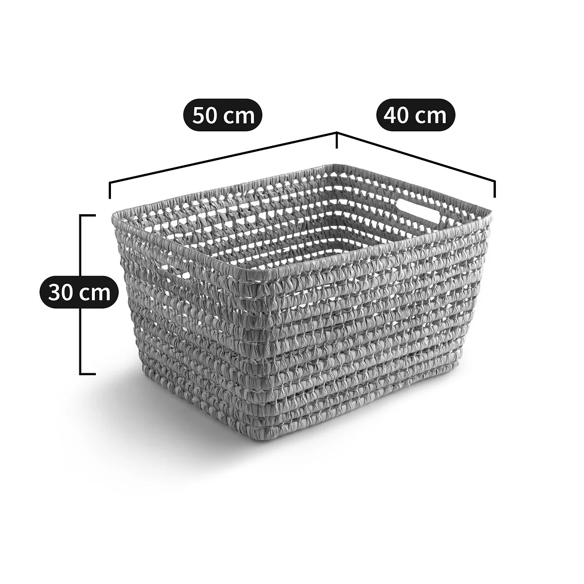 Ghada Palm Leaf Basket – image 3