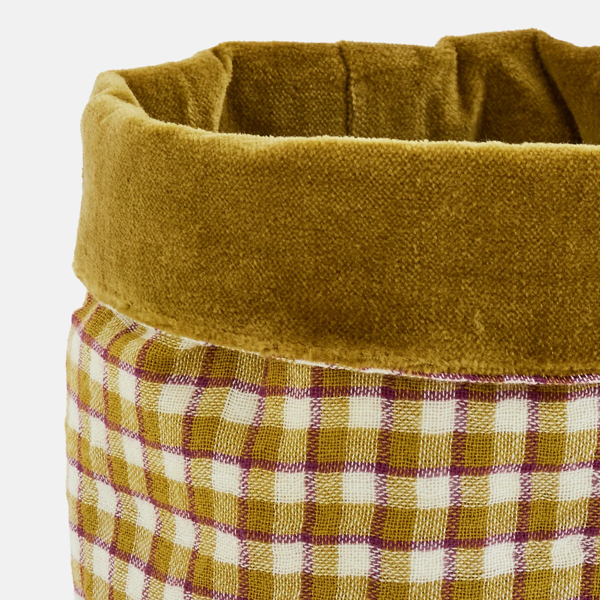 Set of 2 Ninon Cotton Small Reversible Baskets – image 2