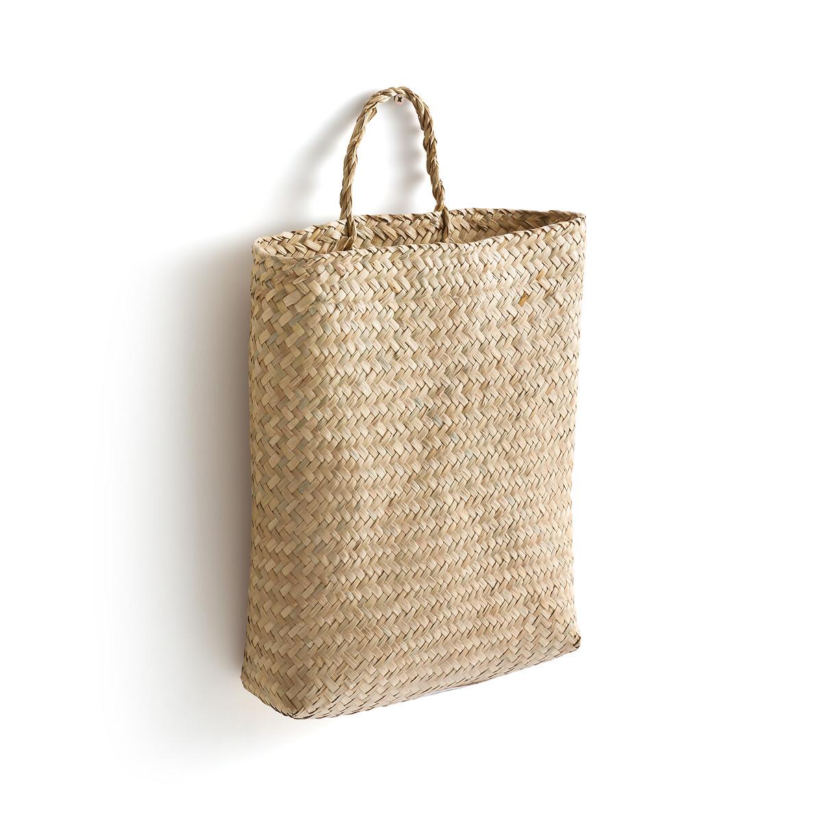 Rixy Woven Straw Wall Basket – image 2