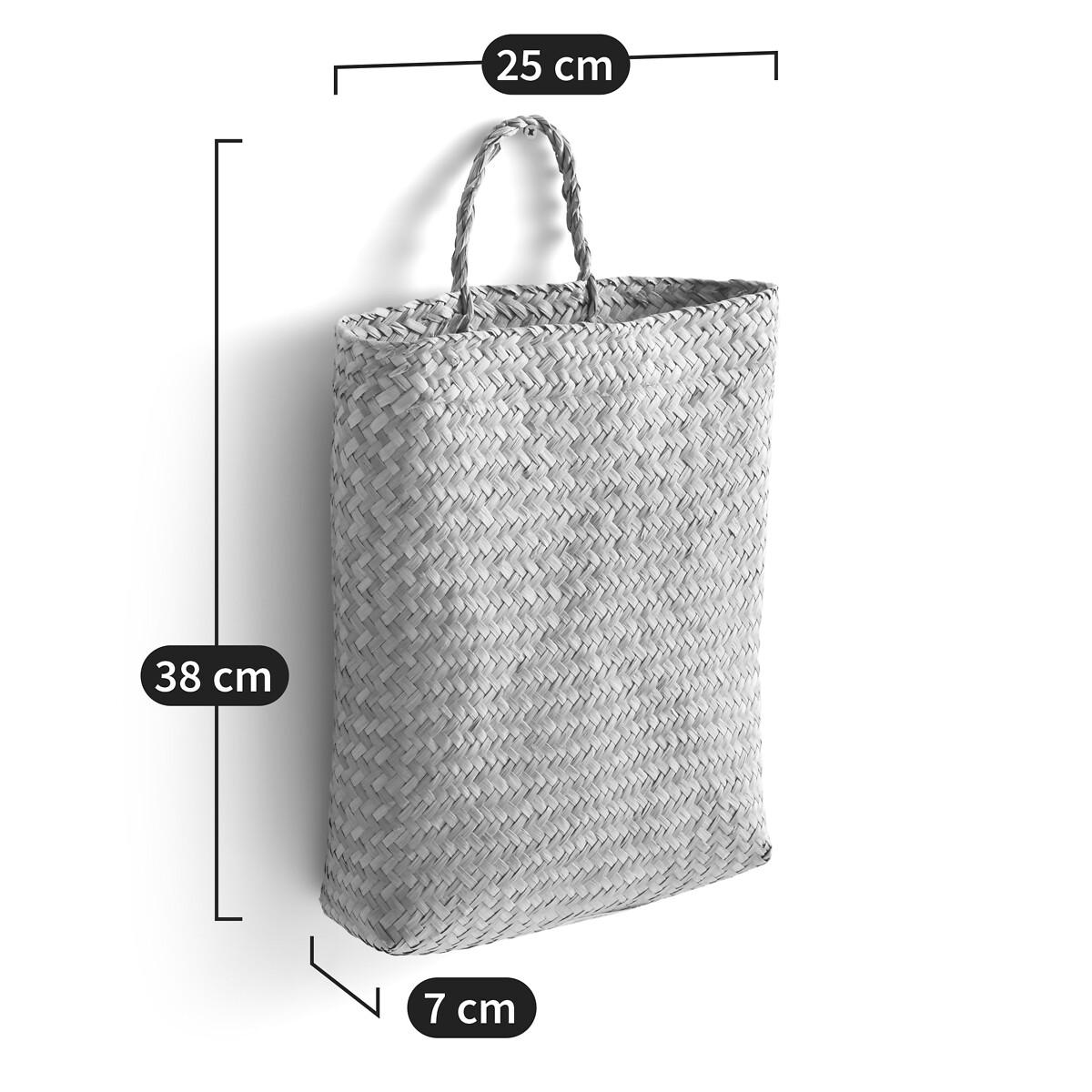 Rixy Woven Straw Wall Basket – image 8