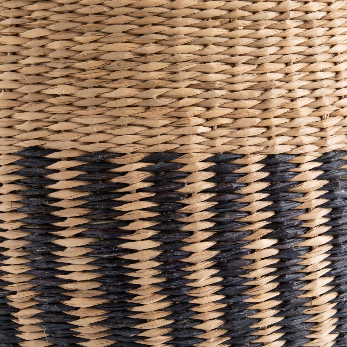 Zac Round Bell Basket in Woven Seagrass – image 3