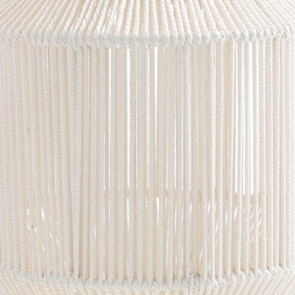 Folo Cotton Hand-Woven Round Basket, Large Model – image 4