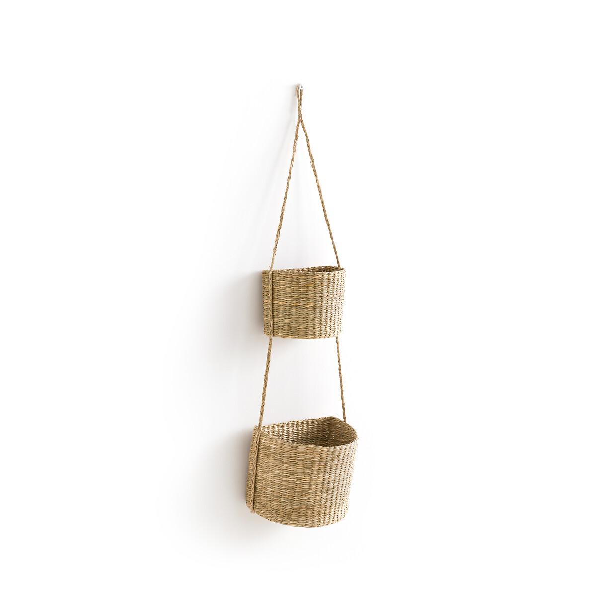 Cesta Woven Straw Hanging Baskets – image 2