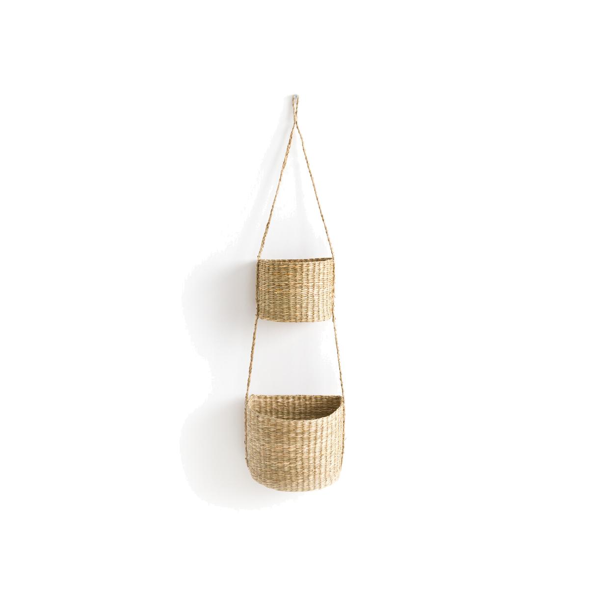 Cesta Woven Straw Hanging Baskets – image 1
