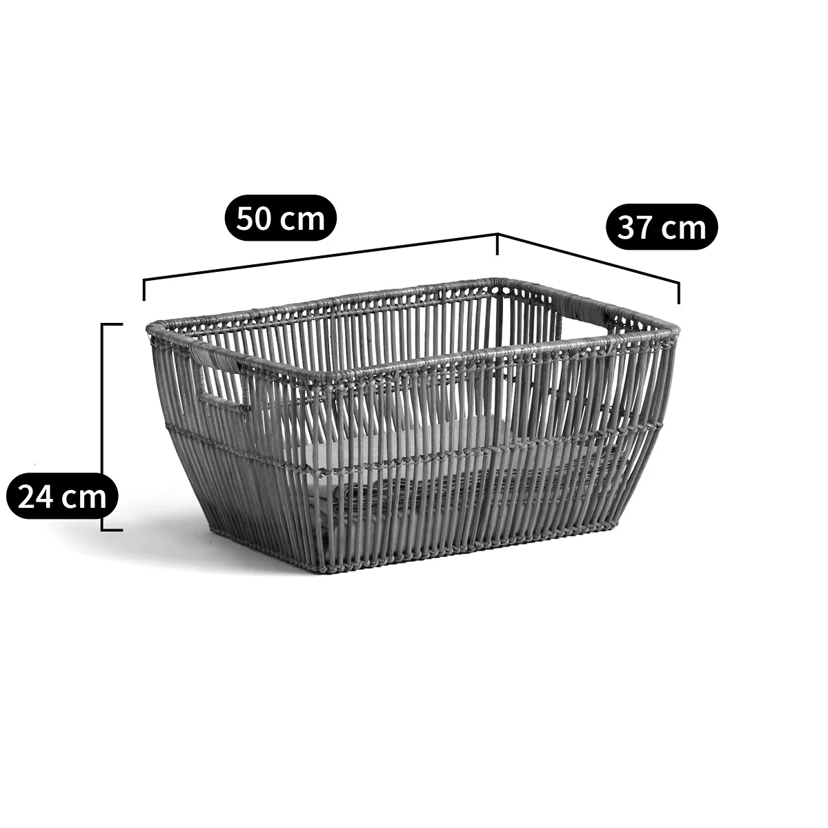 Sentaku Rattan Linen Basket – image 5