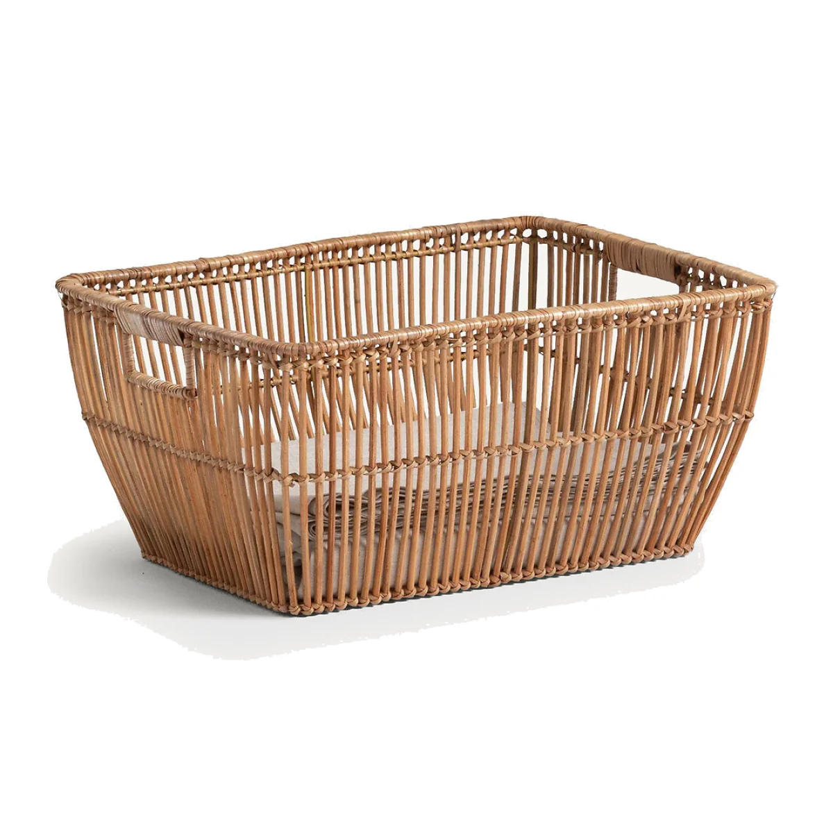 Sentaku Rattan Linen Basket – image 1