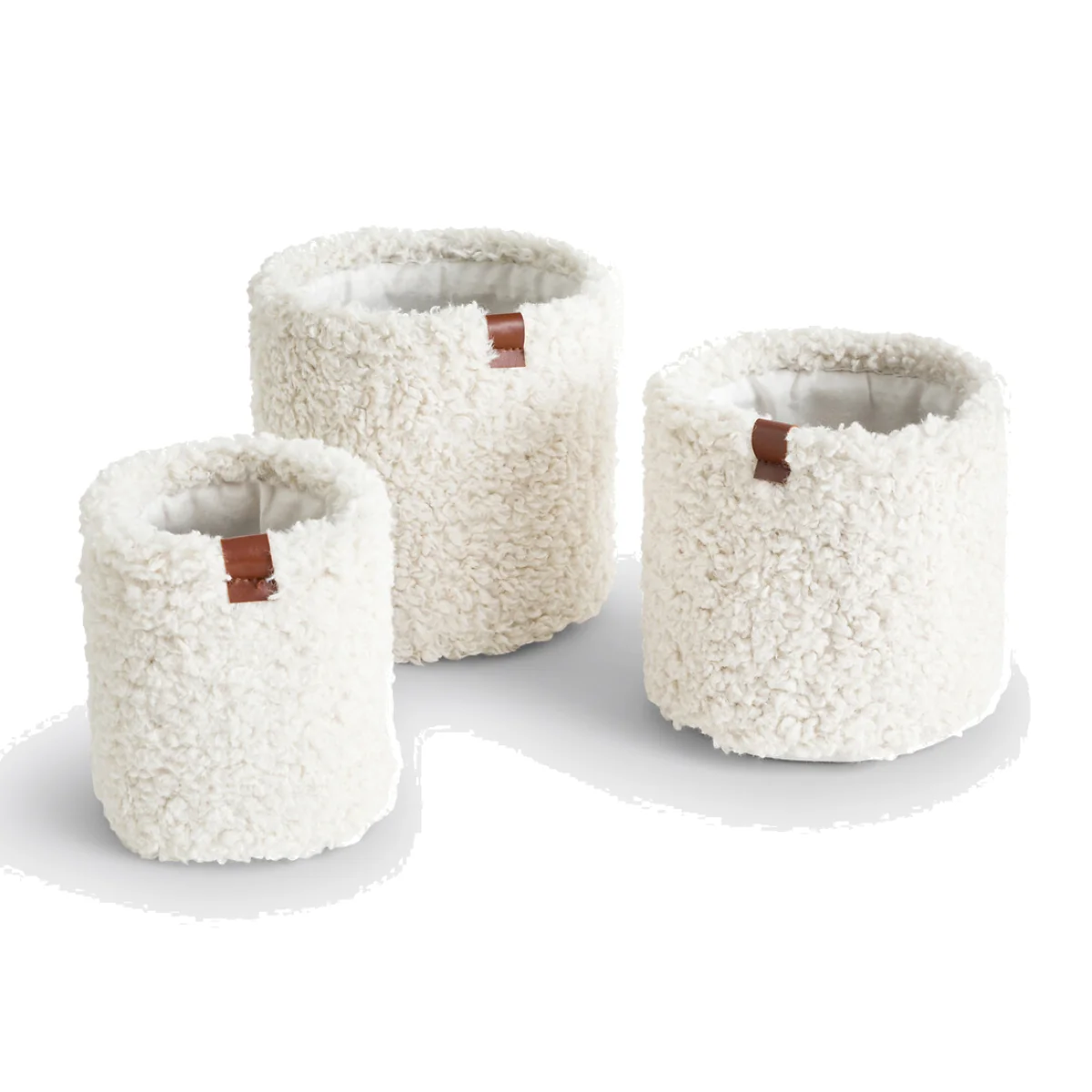 Set of 3 Boklio Round Baskets – image 1