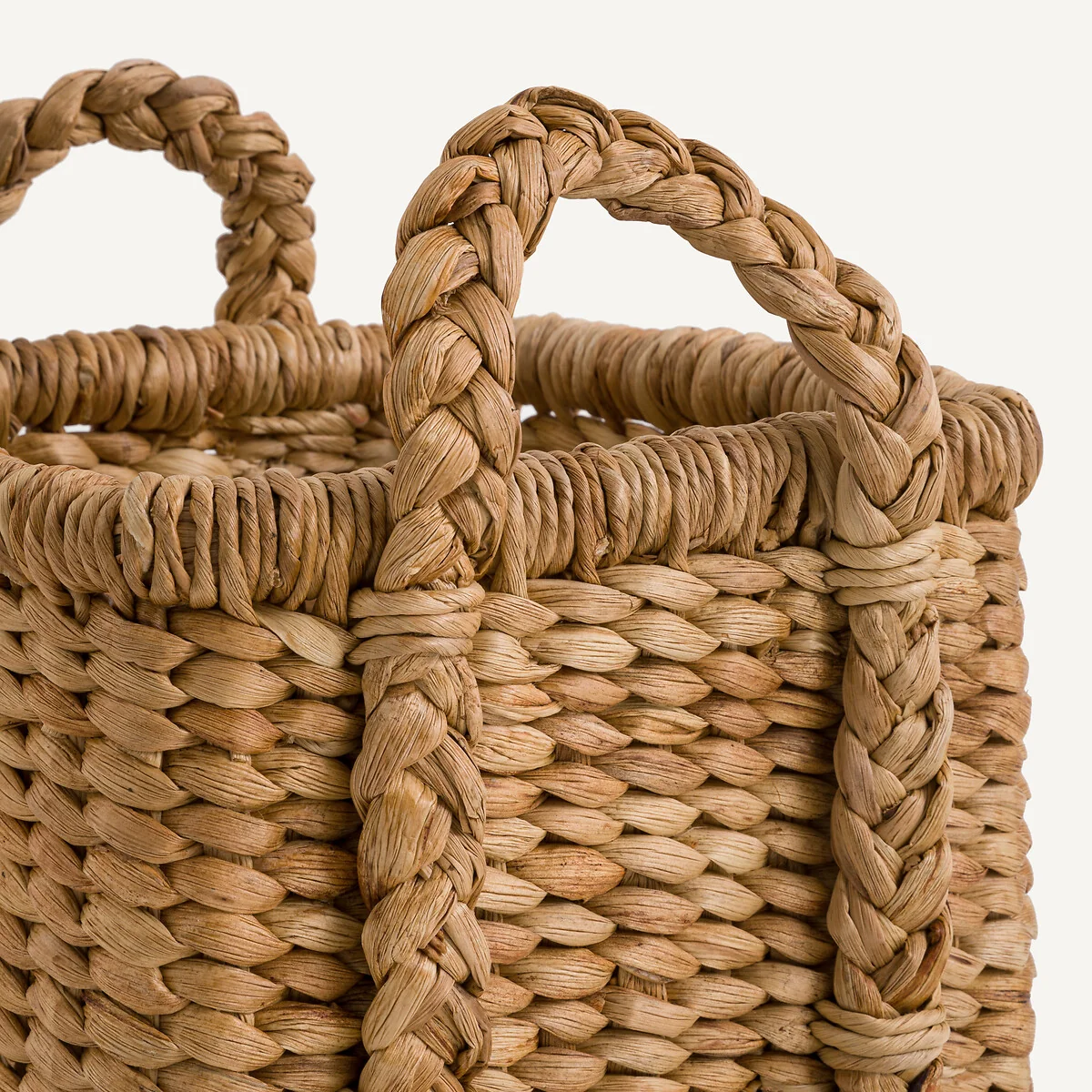 Tima Square Basket in Water Hyacinth – image 4