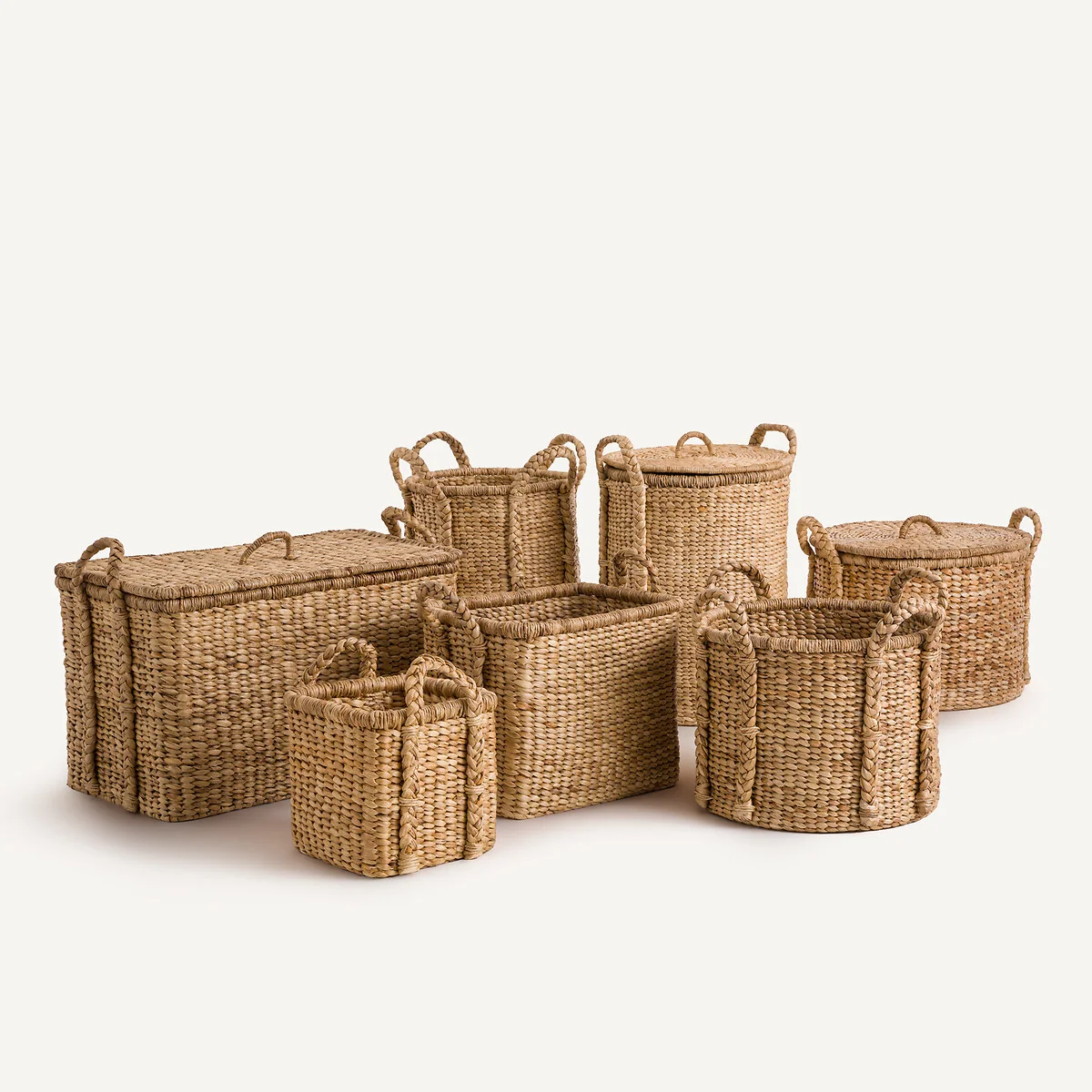 Tima Square Basket in Water Hyacinth – image 6