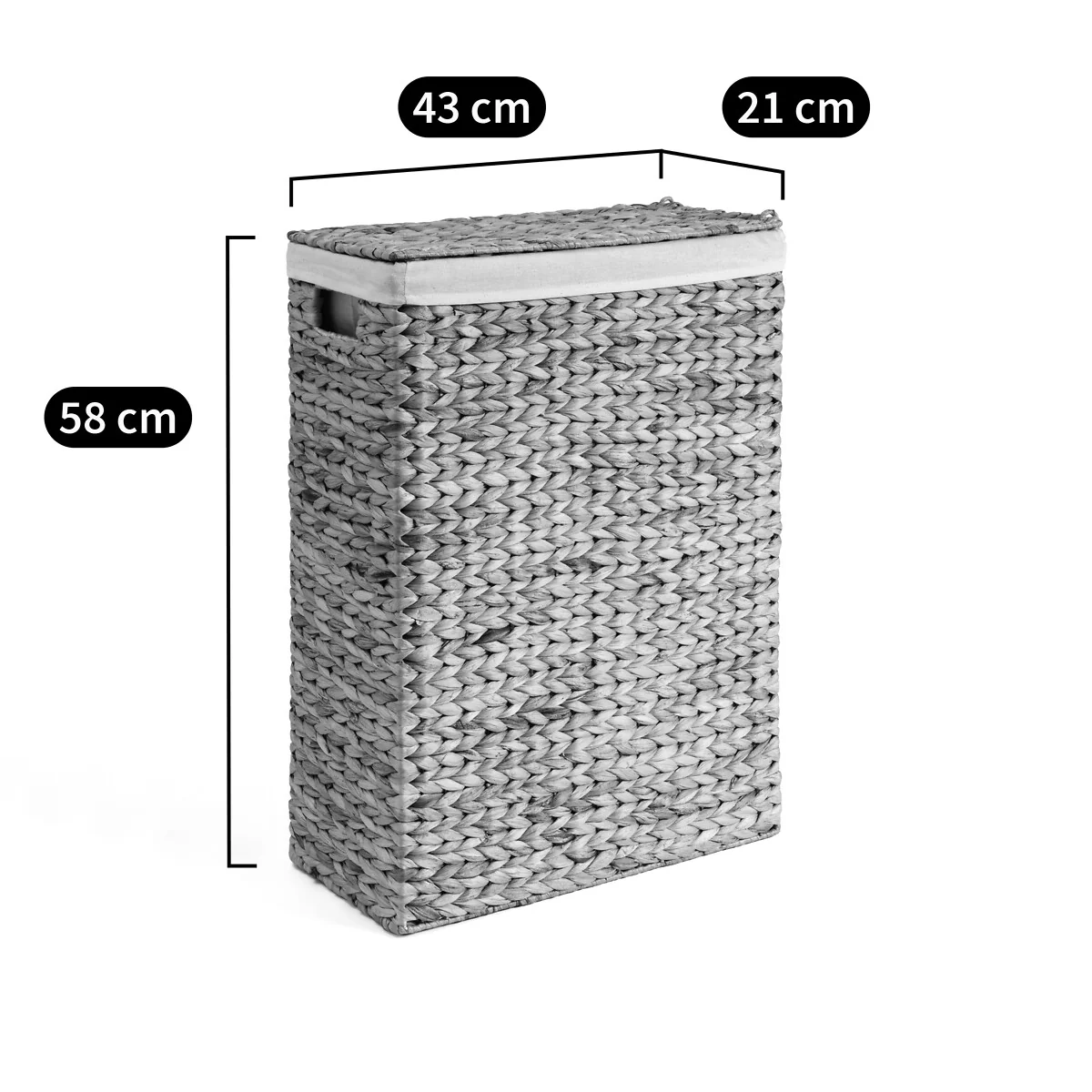 Lomopi Narrow Laundry Basket – image 4