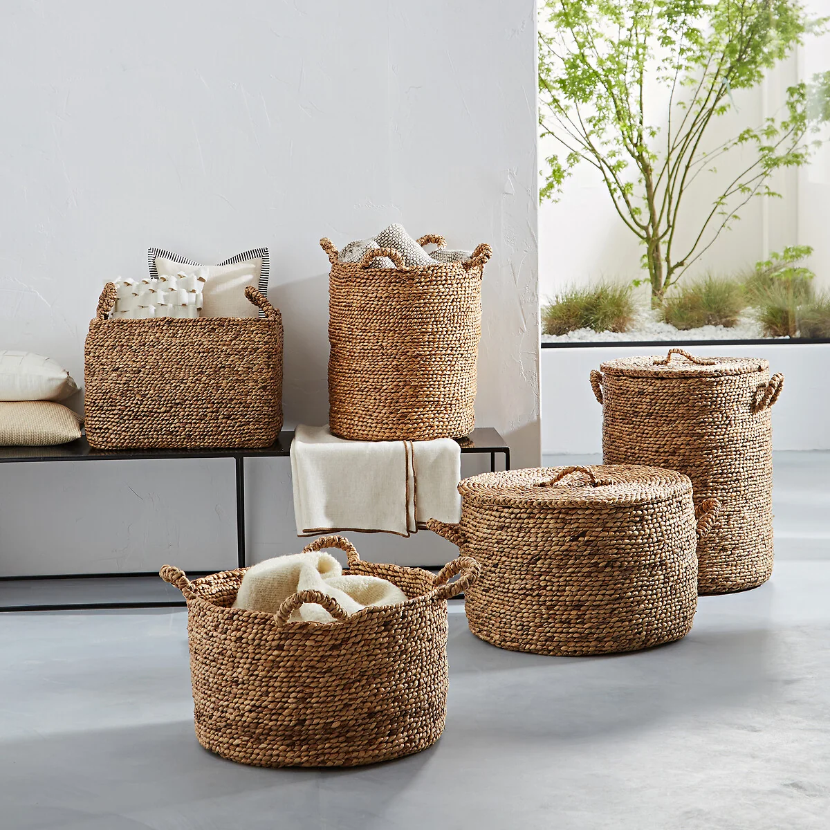 Lian Round Water Basket H36.5cm – image 2