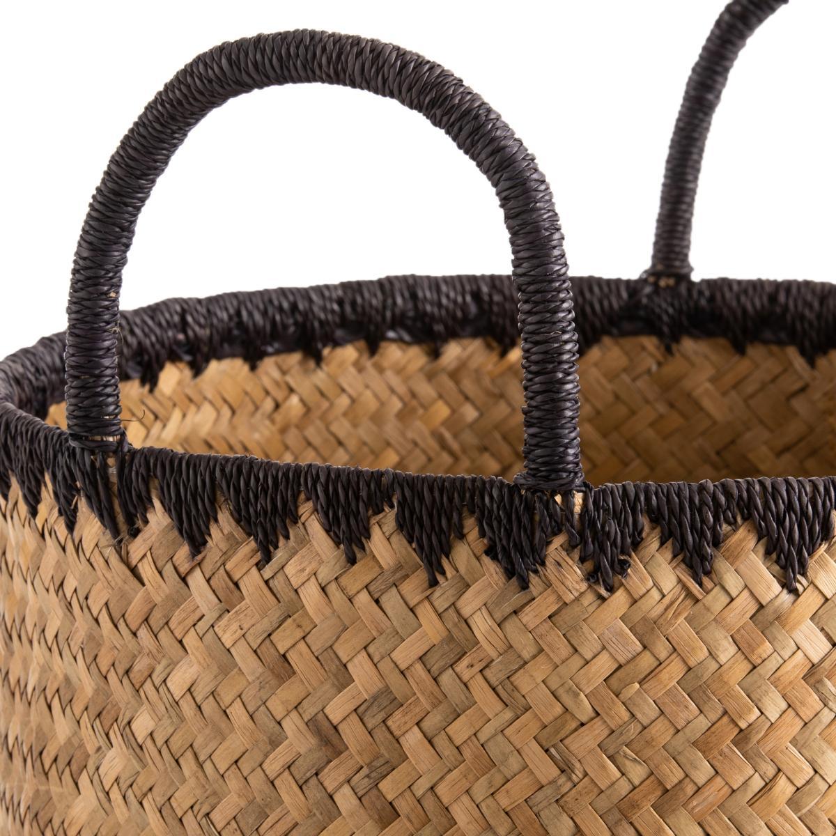 Jak Tall Basket in Woven Palm – image 2