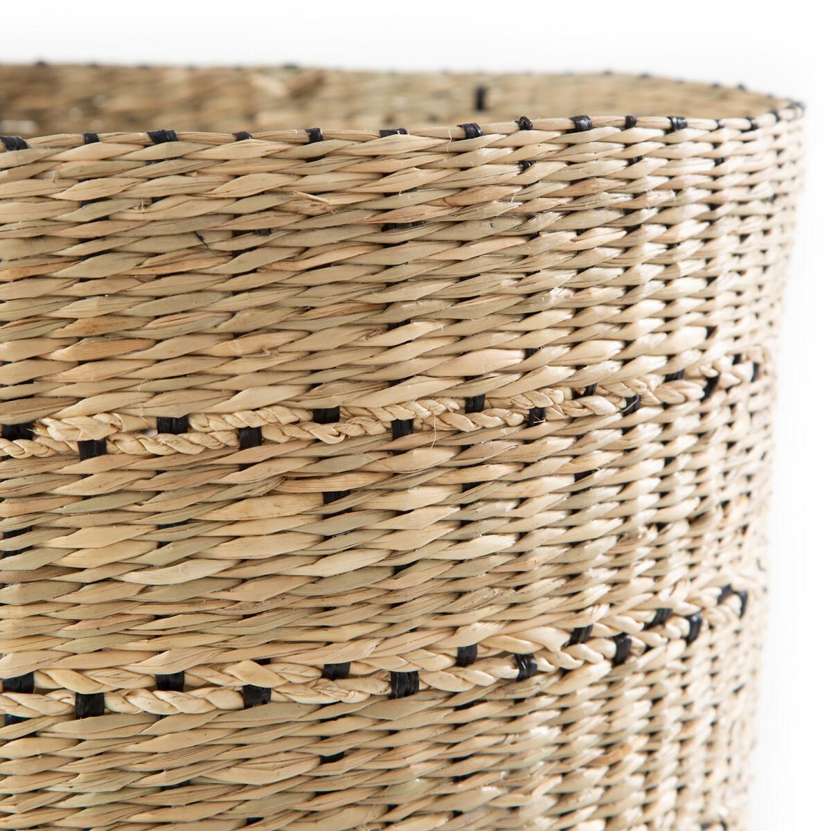 Keita Round Straw Basket – image 2