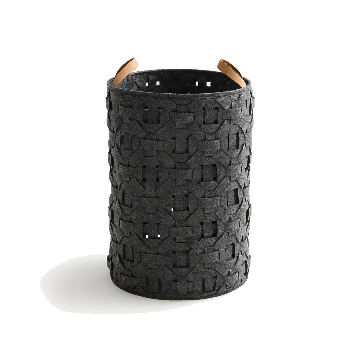 Séra Woven Felt Basket, Height 60cm