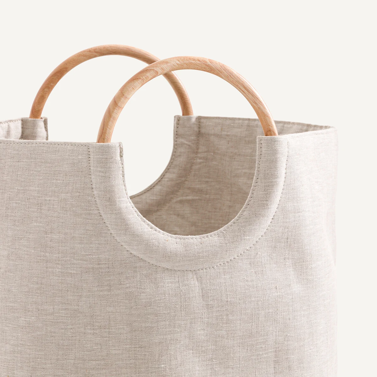 Louison Linen Laundry Basket – image 3