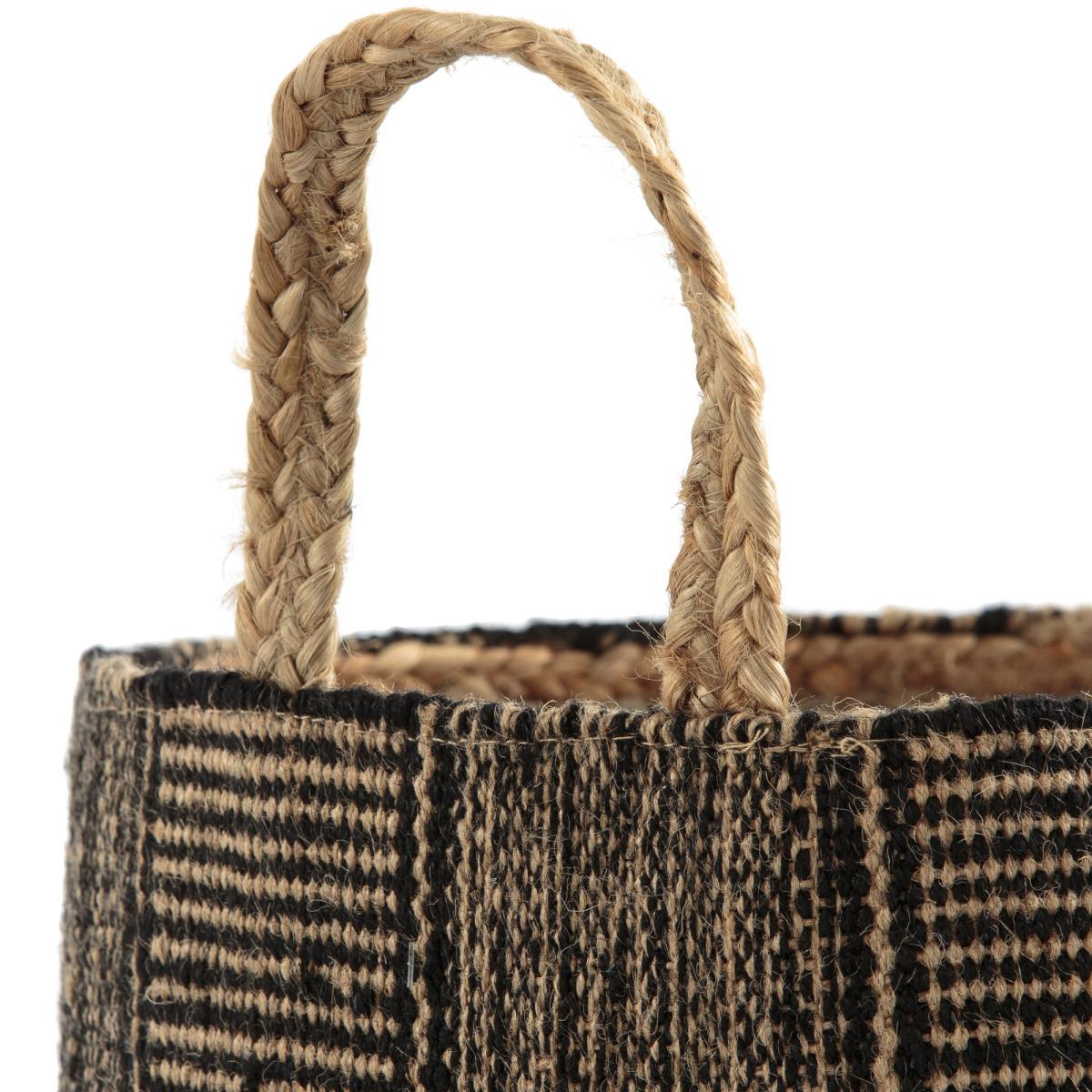 Jutlo Woven Jute Basket – image 2