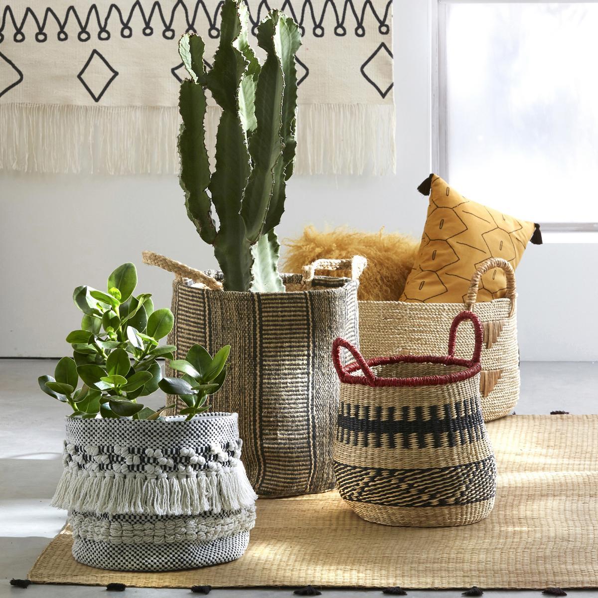 Jutlo Woven Jute Basket – image 3