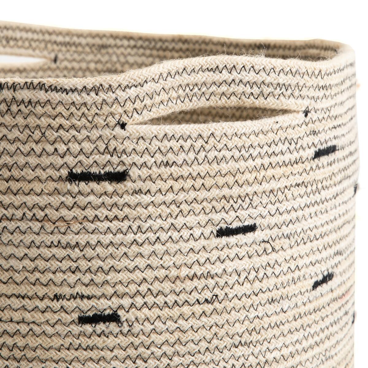 Felicia Jute Laundry Basket – image 3