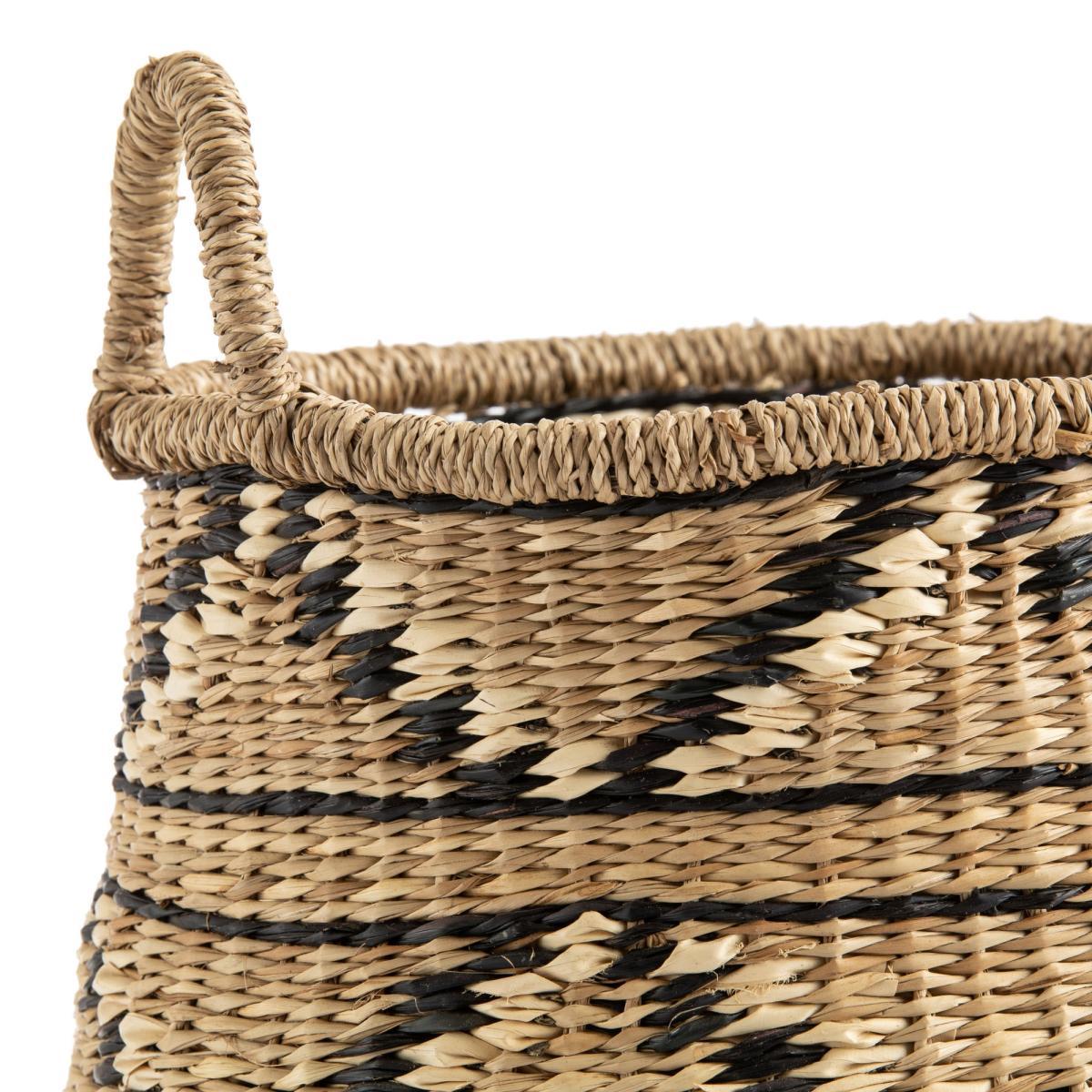 Zac Round Woven Seagrass Basket – image 2