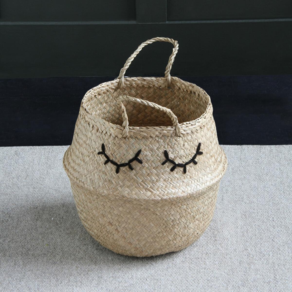 Eyes Seagrass Basket – image 2