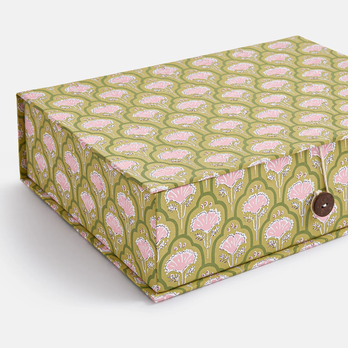 Set of 3 Miriette Cardboard Nesting Storage Boxes – image 3
