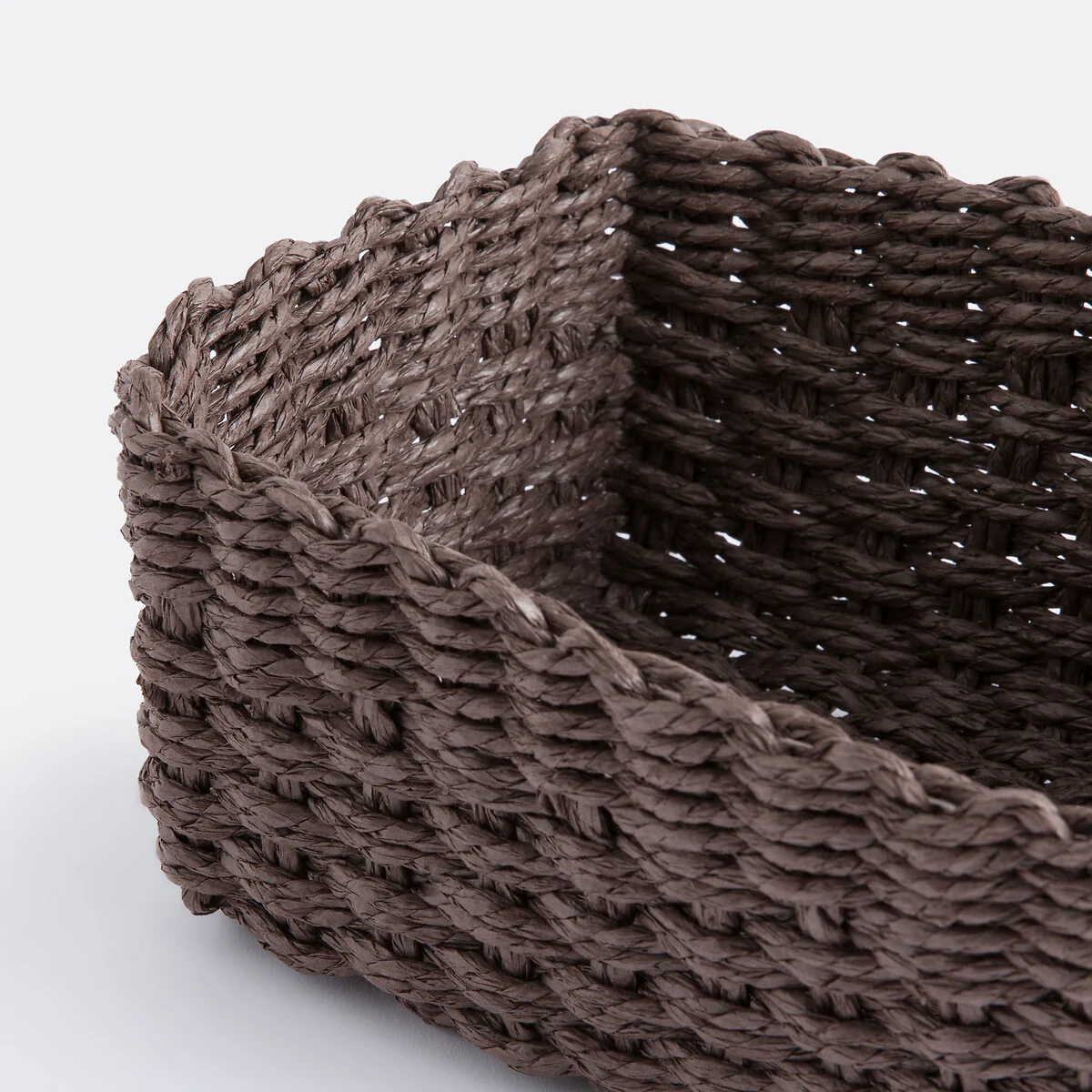 Set of 2 Alano Paper Rope Baskets – image 2