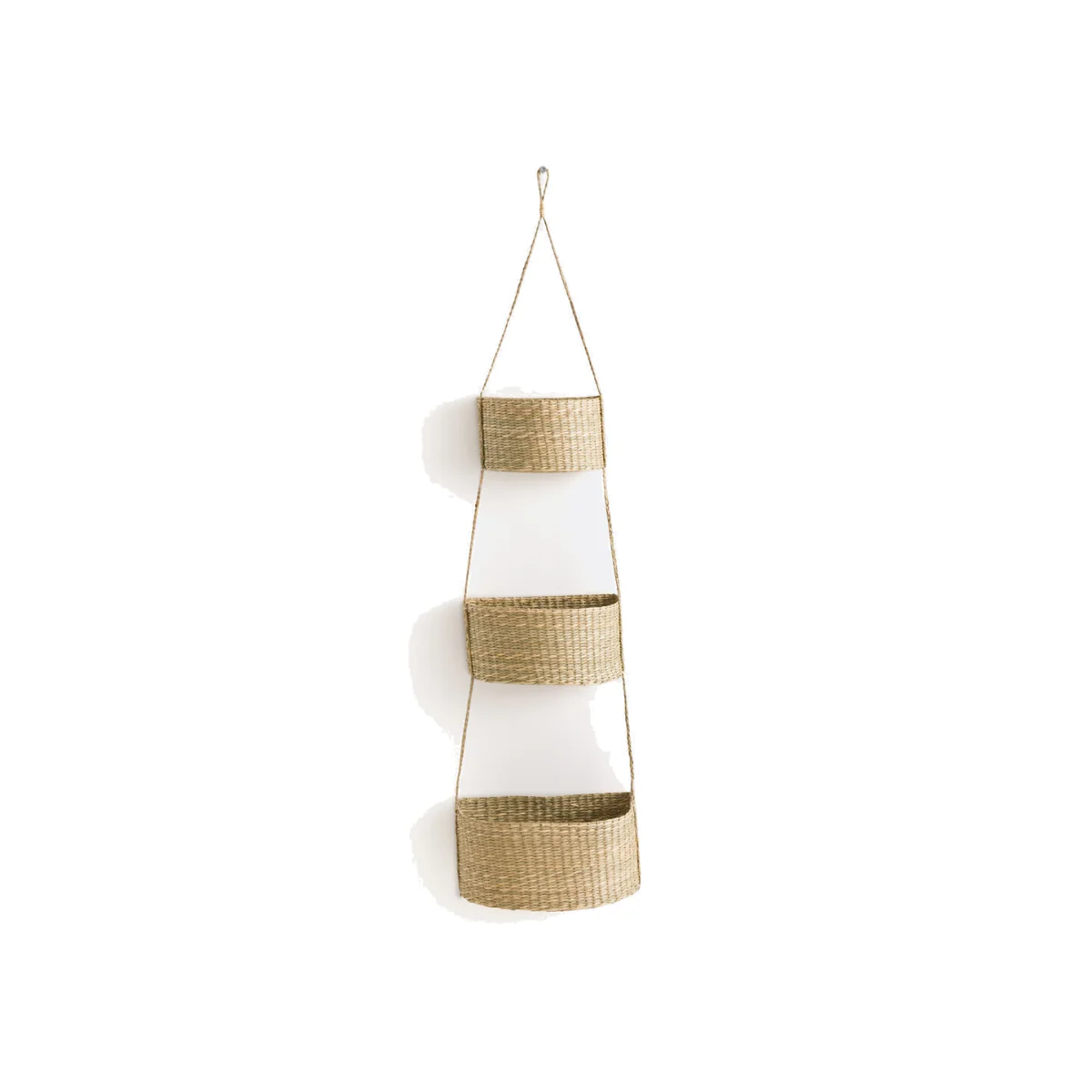 Cesta Woven Straw Hanging Baskets – image 1