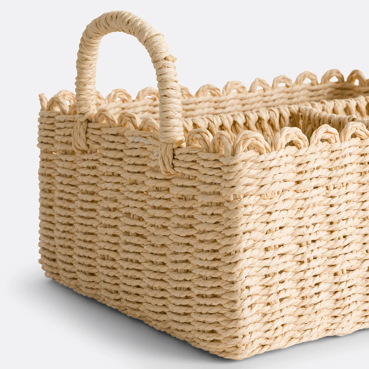 Petalia Woven Paper Storage Basket – image 4