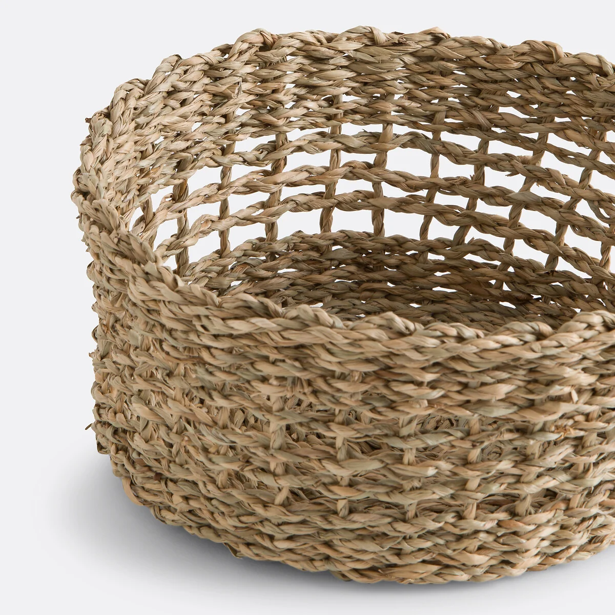 Adilar Woven Grass Bread Basket – image 3
