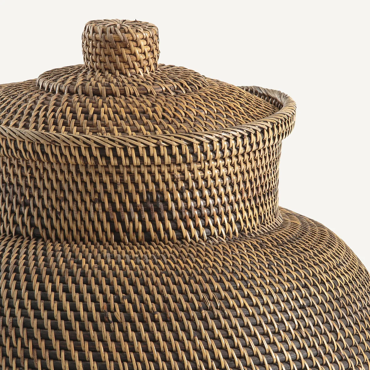 Brazil 67cm Rattan & Woven Bamboo Basket – image 2